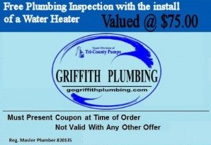 Offers by Griffith Plumbing